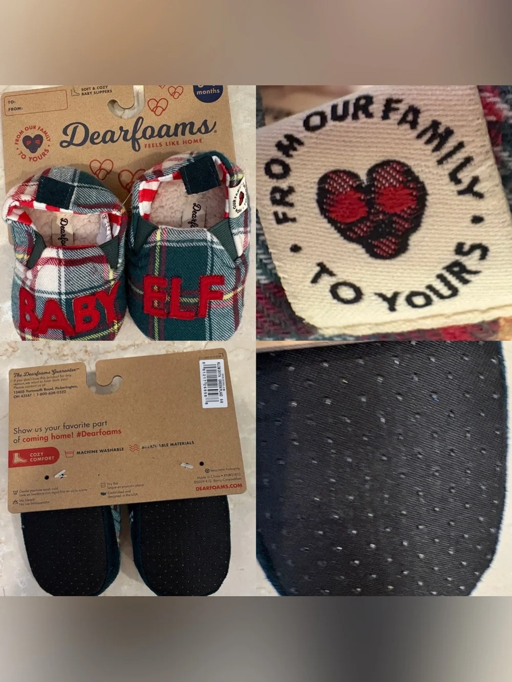 Dearfoams “Baby Elf